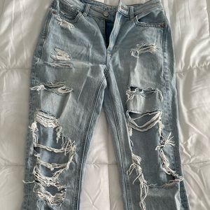 American Eagle mom jeans EUC